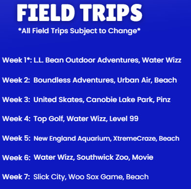 Teen Extreme Field Trips 2026